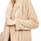 Calvin Klein Women's Chevron Stitch Cardigan Jacket Medium Beige Size Large