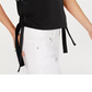 Michael Kors Women's 0071 Black Grommet Side Sleeveless Casual Top Black Size Large