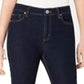 Tinseltown Juniors' High Rise Skinny Jeans Dark Blue Size 7