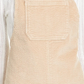 Tinseltown Juniors' Corduroy Skirtalls Brown Size X-Large