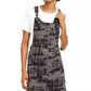 Tinseltown Juniors' Knotted Skirtall Black Size Medium
