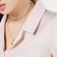 Love, Fire Juniors' Button-Front Tie-Hem Shirt Pink Size Medium