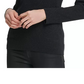 DKNY Women's Metallic-Threaded Embellished Sweater Black Size Extra Small
