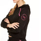Calvin Klein Women's Performance Logo Hoodie Black Size Large