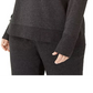 Calvin Klein Women's Performance Plus Size Raglan Sleeve Hoodie Black Size 1X