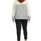 Champion Womne's Plus Size Heritage Herringbone Sweatshirt Med Gray Size 1X