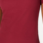 Ultra Flirt Junior's Crewneck Baby T-Shirt Dark Red Size Small