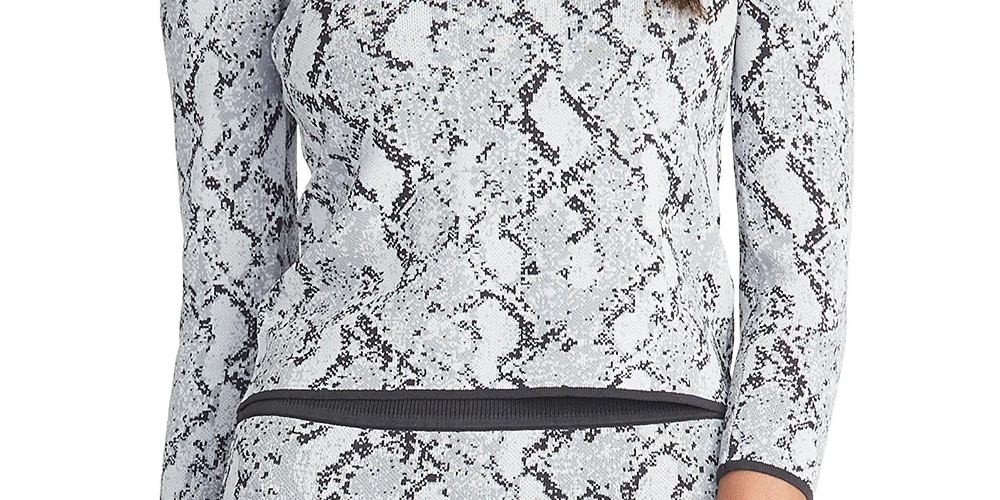 Rachel Rachel Roy Women's Lindey Sweater Top Grey Size XX-Large