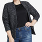 Rachel Roy Women's Trendy Open Front Jacket Black Size 2X