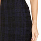 Calvin Klein Women's Tweed Pencil Skirt Blue Size 12