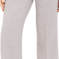 Calvin Klein Women's Zipper Pocket Cropped Twill Pants Grey Size 6