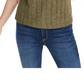 Crave Fame Junior's Cozy Ribbed Top Green Size X-Small