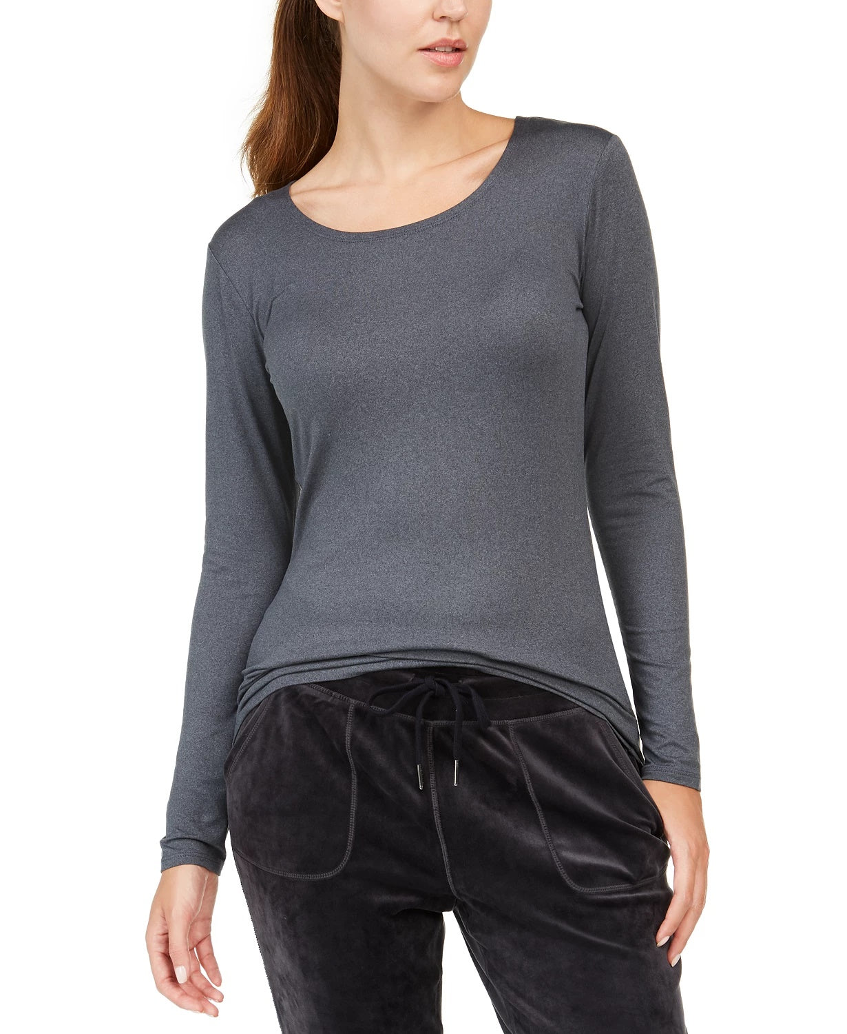 32 Degrees Women's Cozy Heat Underwear Top Black Size XX-Large
