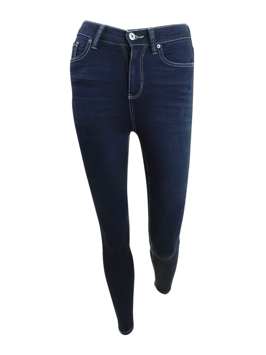 Vanilla Star Juniors' High-Rise Jeggings Blue Size 0