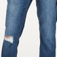 Vanilla Star Women's Ripped Cuffed Jeans Blue Size 7