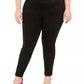 Tommy Hilfiger Women's Plus Size Slim-Fit Ankle Pants Black Size 3X