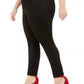 Tommy Hilfiger Women's Plus Size Slim-Fit Ankle Pants Black Size 3X