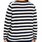 Tommy Hilfiger Women's Plus Size Ivy Striped Logo Sweater Blue Size 2X