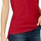Maison Jules Women's Scoop-Neck T-Shirt ium Red Size Large