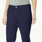 Maison Jules Women's Slim Ankle Pants Navy Size 4