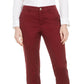 Maison Jules Women's Slim Ankle Pants Wine Size 4