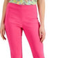 Charter Club Women's Chelsea Tummy Control Skinny-Leg Ankle Pants Dark Pink Size 12