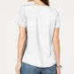 Style & Co Women's Twist-Front Top White Size XX Large