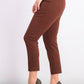 Alfani Women's Petite Hollywood-Waist Skinny Ankle Pants Dark Brown Size 10 P