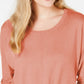 Style & Co Women's Tie-Front Sweater Medium Orange Size Small