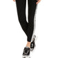 INC International Concepts Women's Petite Sequin-Trim Pull-On Ponte Pants Black Size 0 P