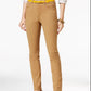 Charter Club Women's Lexington Straight Leg Jeans Brown Size 2 Petite