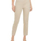 Charter Club Women's Newport Tummy-Control Slim-Fit Pants Beige Size SQUARE 18
