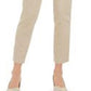 Charter Club Women's Newport Tummy-Control Slim-Fit Pants Beige Size SQUARE 18
