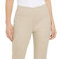 Charter Club Women's Newport Tummy-Control Slim-Fit Pants Beige Size SQUARE 18