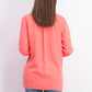 Charter Club Women's Utility Shirt Red Size Medium