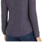 INC International Concepts Women's Shine Sweater Navy Size Petite Medium