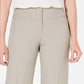 Style & Co Women's Stretch Wide-Leg Pants Brown Size 8