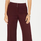 Style & Co Women's Stretch Wide-Leg Pants Wine Size 10