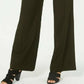 Style & Co Women's Stretch Wide-Leg Pants Dark Green Size 8