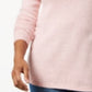 Karen Scott Women's Curved-Hem Sweater Pink Size X-Small