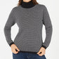 Karen Scott Women's Cotton Turtleneck Sweater Black Size X-Large