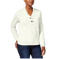 Karen Scott Women's Hardware-Trim Cotton Henley Sweater Natural Size Petite Small