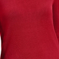 JM Women's Collection Button-Cuff Crewneck Sweater  Red Size Small