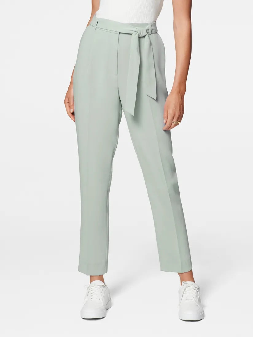 Style & Co Women's Tie-Waist Tapered Pants Dark Green Size 16