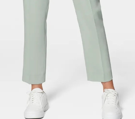 Style & Co Women's Tie-Waist Tapered Pants Dark Green Size 16