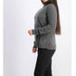 Karen Scott Women's Turtleneck Sweater Charcoal Size Medium