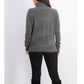 Karen Scott Women's Turtleneck Sweater Charcoal Size Medium