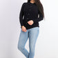 Karen Scott Women's Bead-Button Cardigan Black Size X-Large