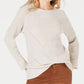 Style & Co Women's Crewneck Marled Sweater Beige Size Extra Large