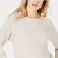 Style & Co Women's Crewneck Marled Sweater Beige Size Extra Large